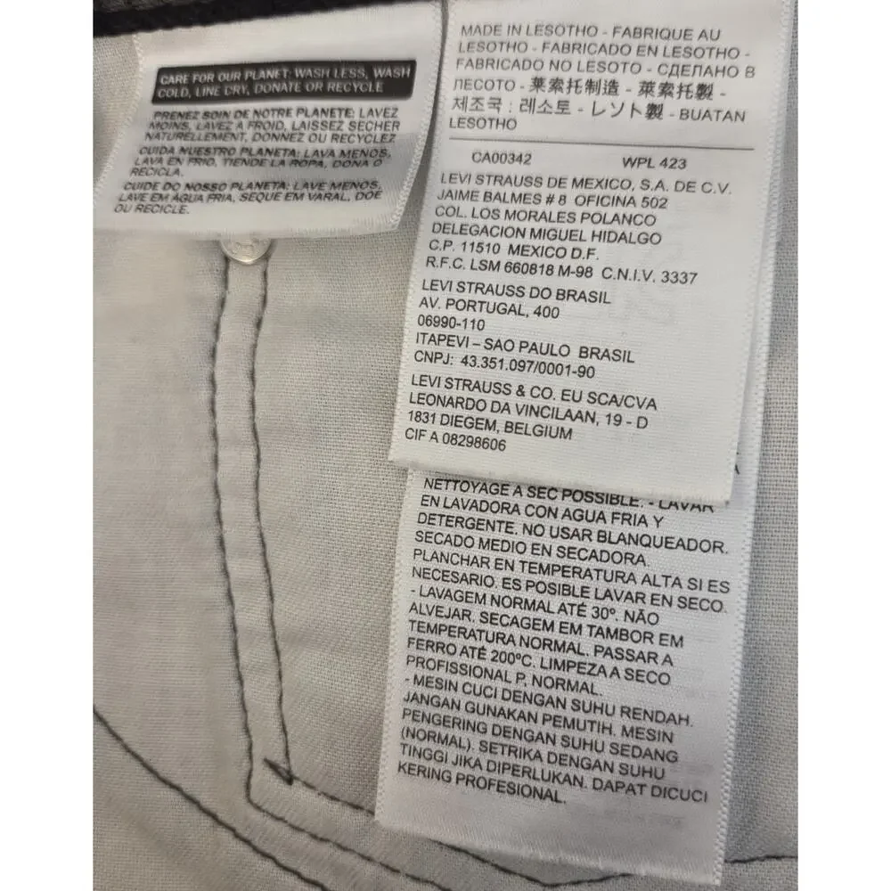 Levis unwashed product